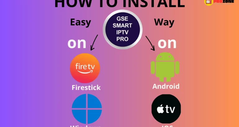 How to Install GSE Smart IPTV on FireStick, Android, and iOS